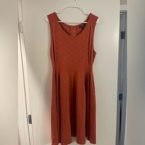 Torrid Knit Terracotta Dress